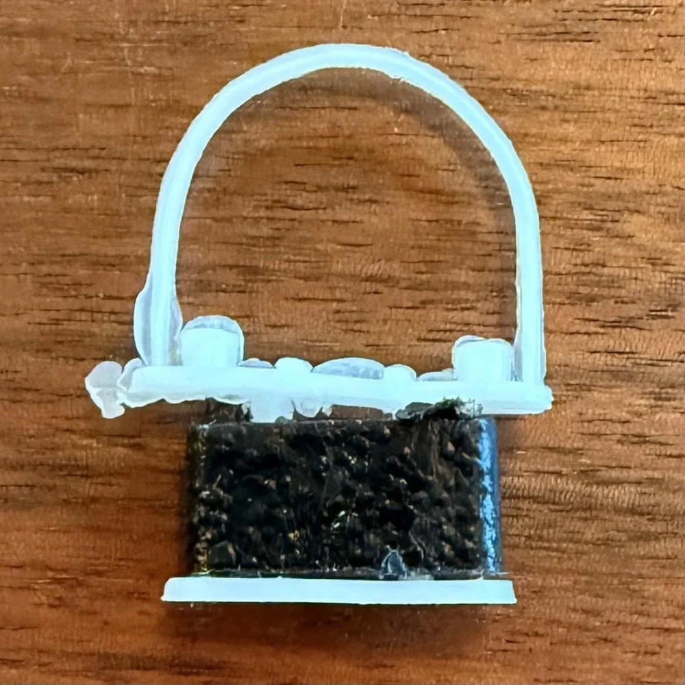 Vintage 1960s 60s Barbie Clone Camera Plastic‎ Strap Black White Hong Kong